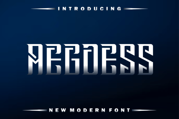 Aegoess: The Modern Blackletter for Bold Branding