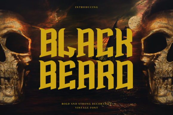 Blackbeard: The Blackletter Font with Modern Versatility