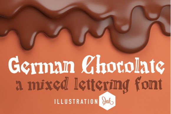 German Chocolate: A Typeface for Rich Branding