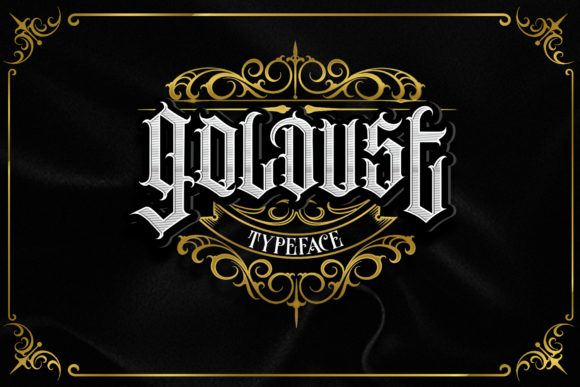 Goldust: Elevating Projects with a Modern Blackletter Typeface