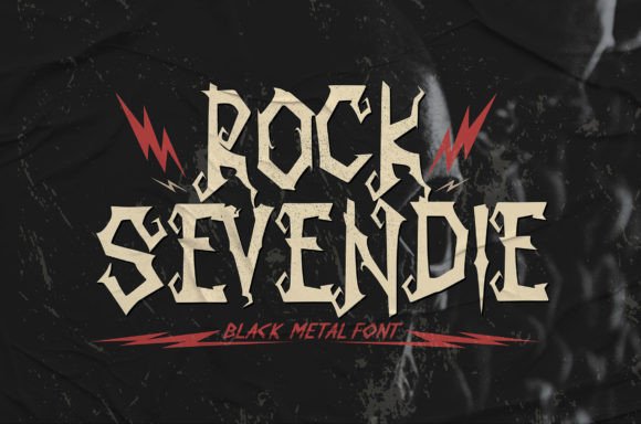Rock Sevendie: A Blackletter Font for Bold Projects