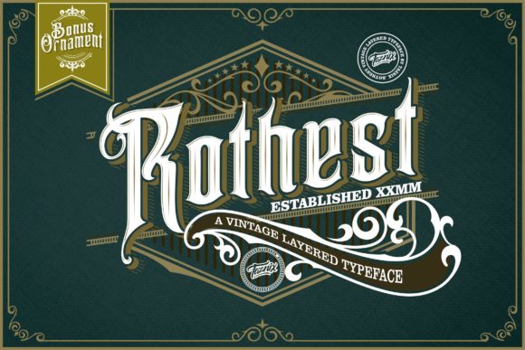 Rothest: Mastering the Art of Classic Blackletter Style