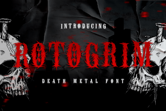 Rotogrim: The Blackletter Font for Unmistakable Impact