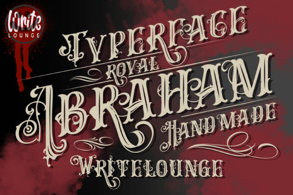 Royal Abraham: A Typeface for Bold, Artistic Branding