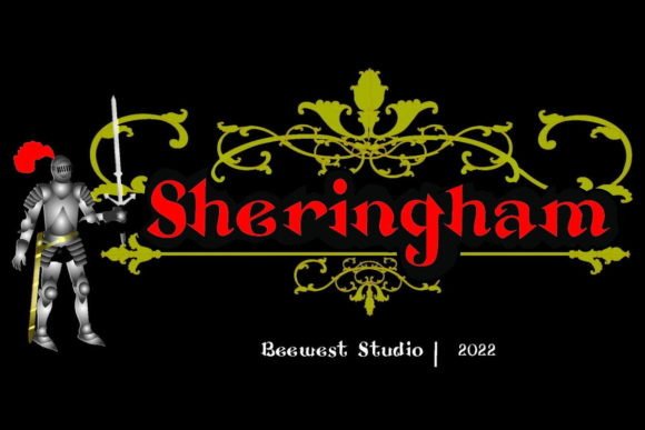 Sheringham: The Bold Black Letter Font for Modern Projects