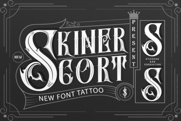 SkinerScort: The Blackletter Font with a Modern Edge