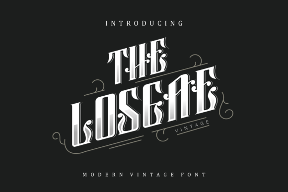 The Losgae: A Blackletter Font for Authentic Branding