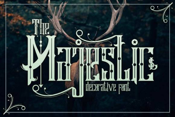 The Majestic Font: Command Attention with Bold Blackletter Style