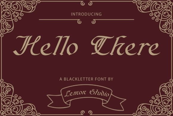 Unleashing Bold Authenticity with the Hello There Typeface