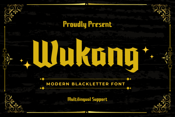 Wukang: The Modern Blackletter for Bold Branding